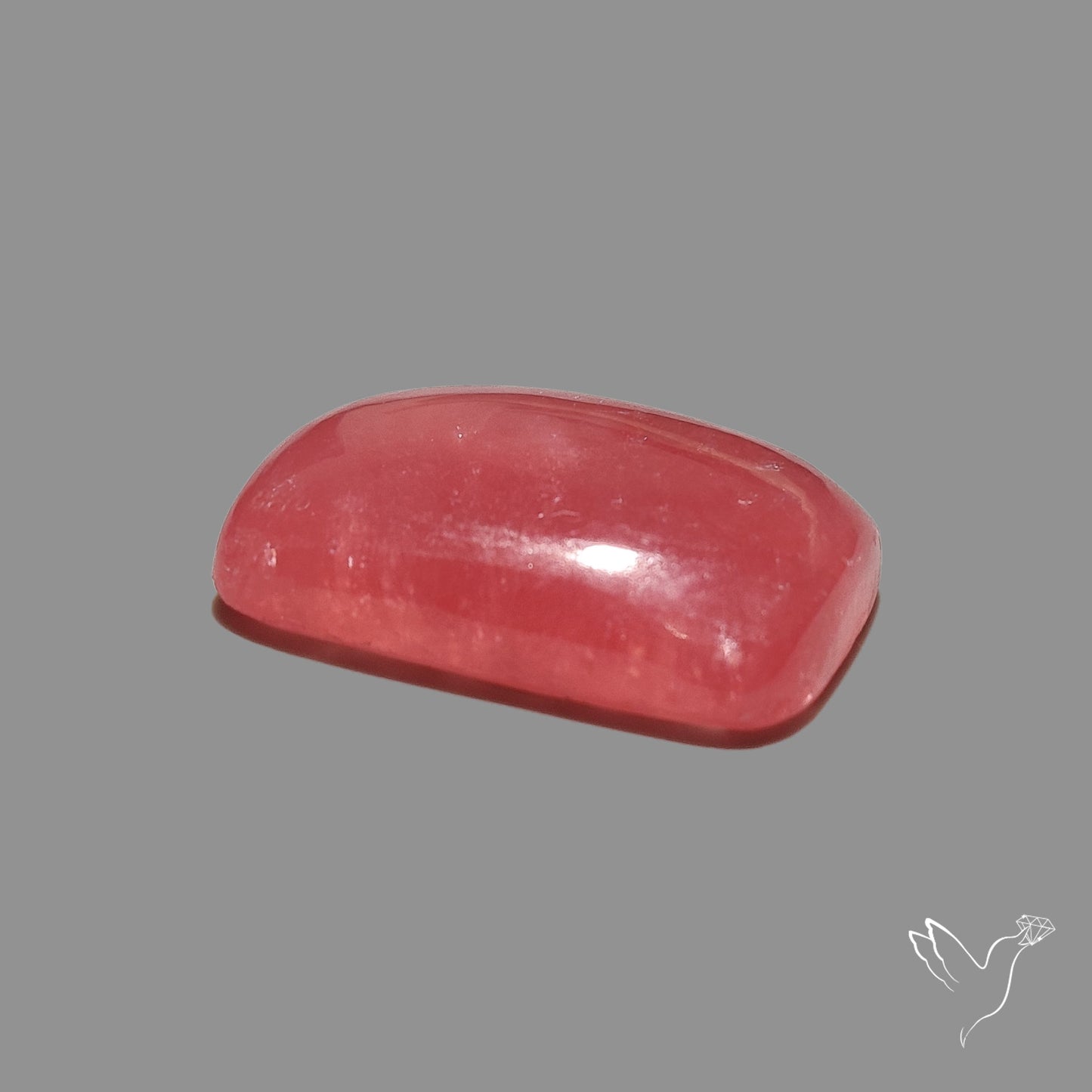 Gemmy Rhodochrosite Cabochon