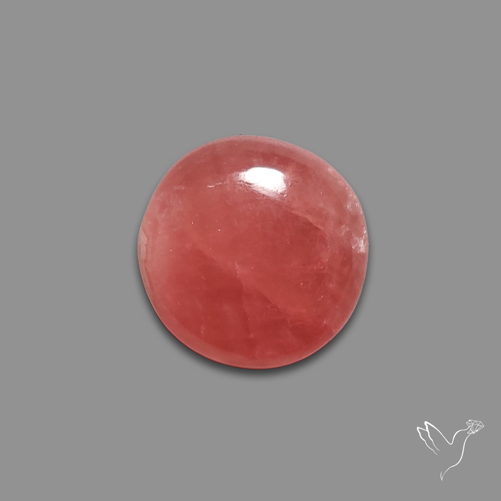 Gemmy Rhodochrosite Cabochon