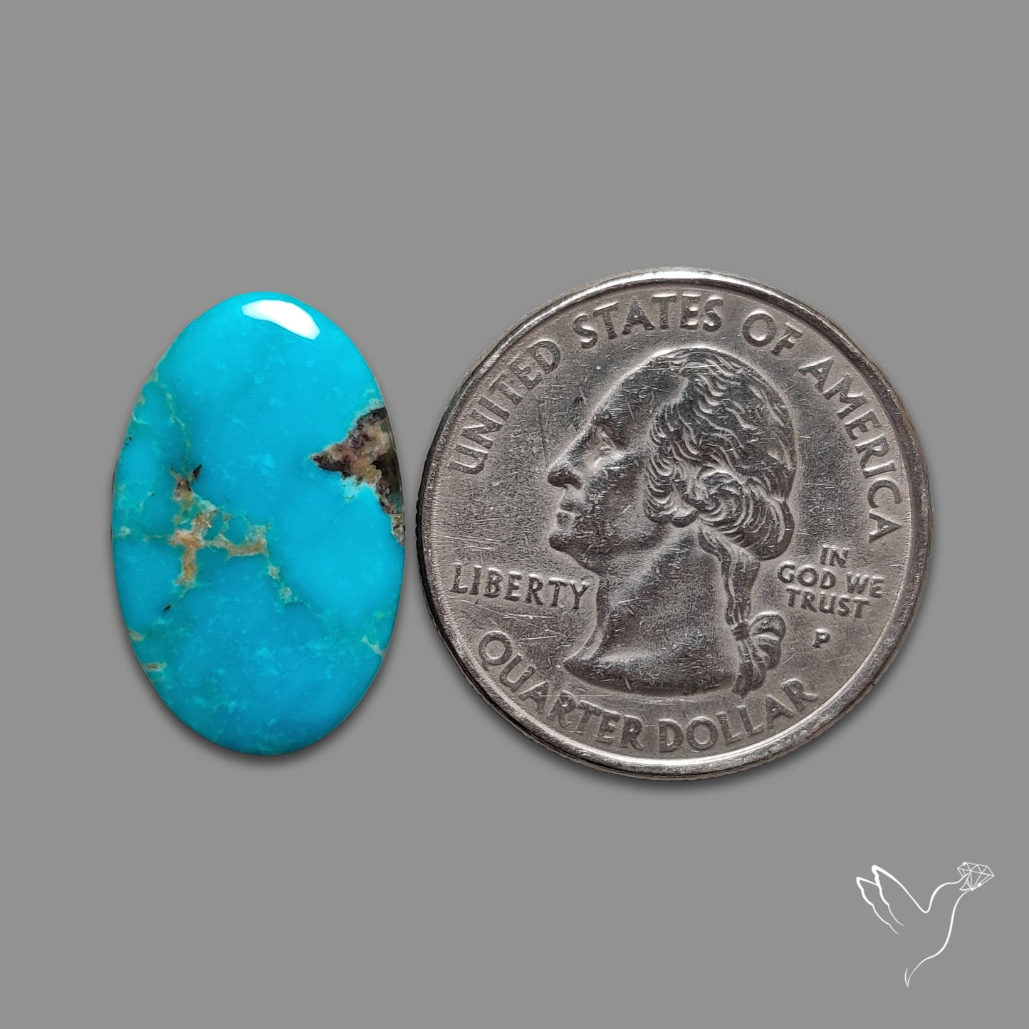 Kingman Turquoise Cabochon