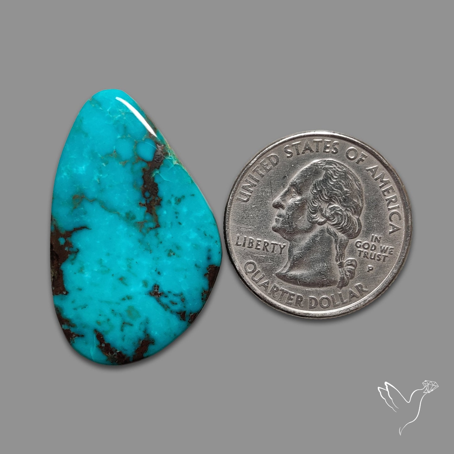 Kingman Turquoise Cabochon