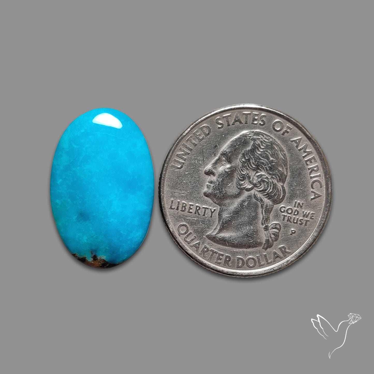 Kingman Turquoise Cabochon