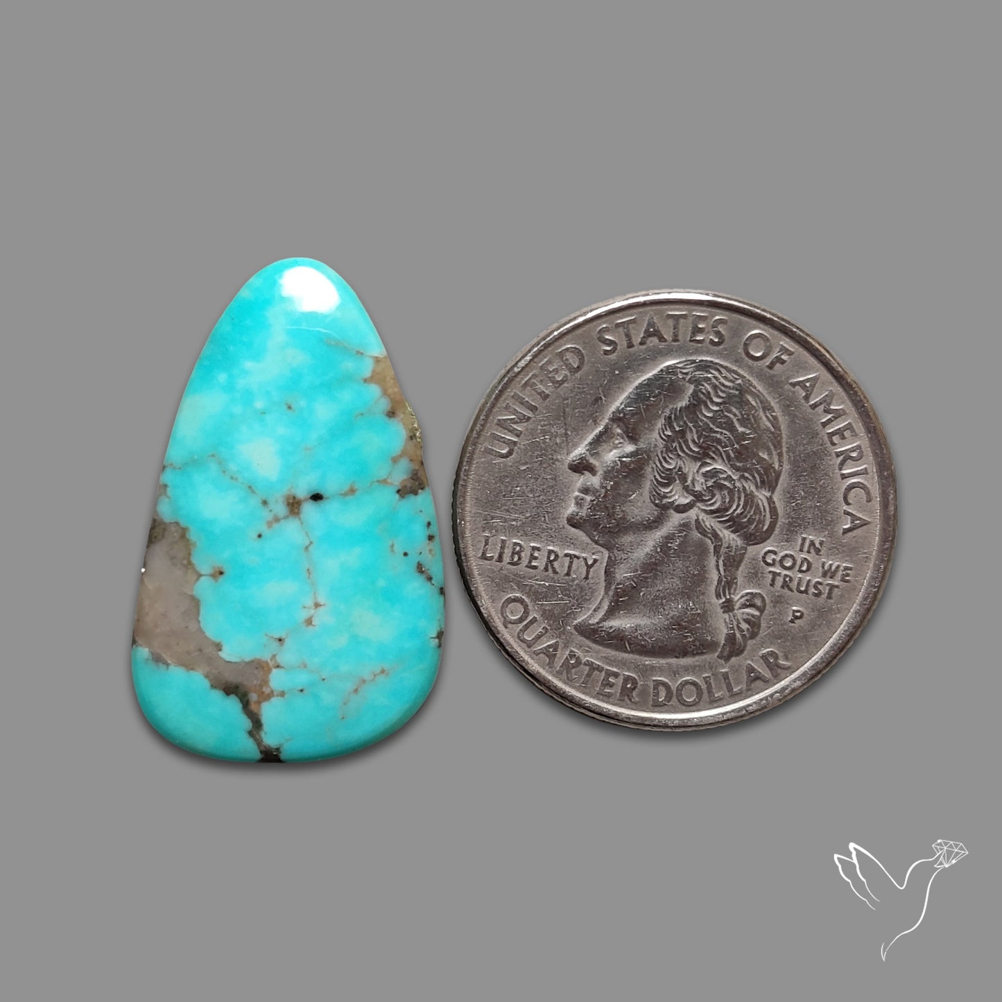 Kingman Turquoise Cabochon