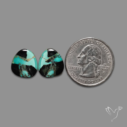 Blackjack Turquoise Pair