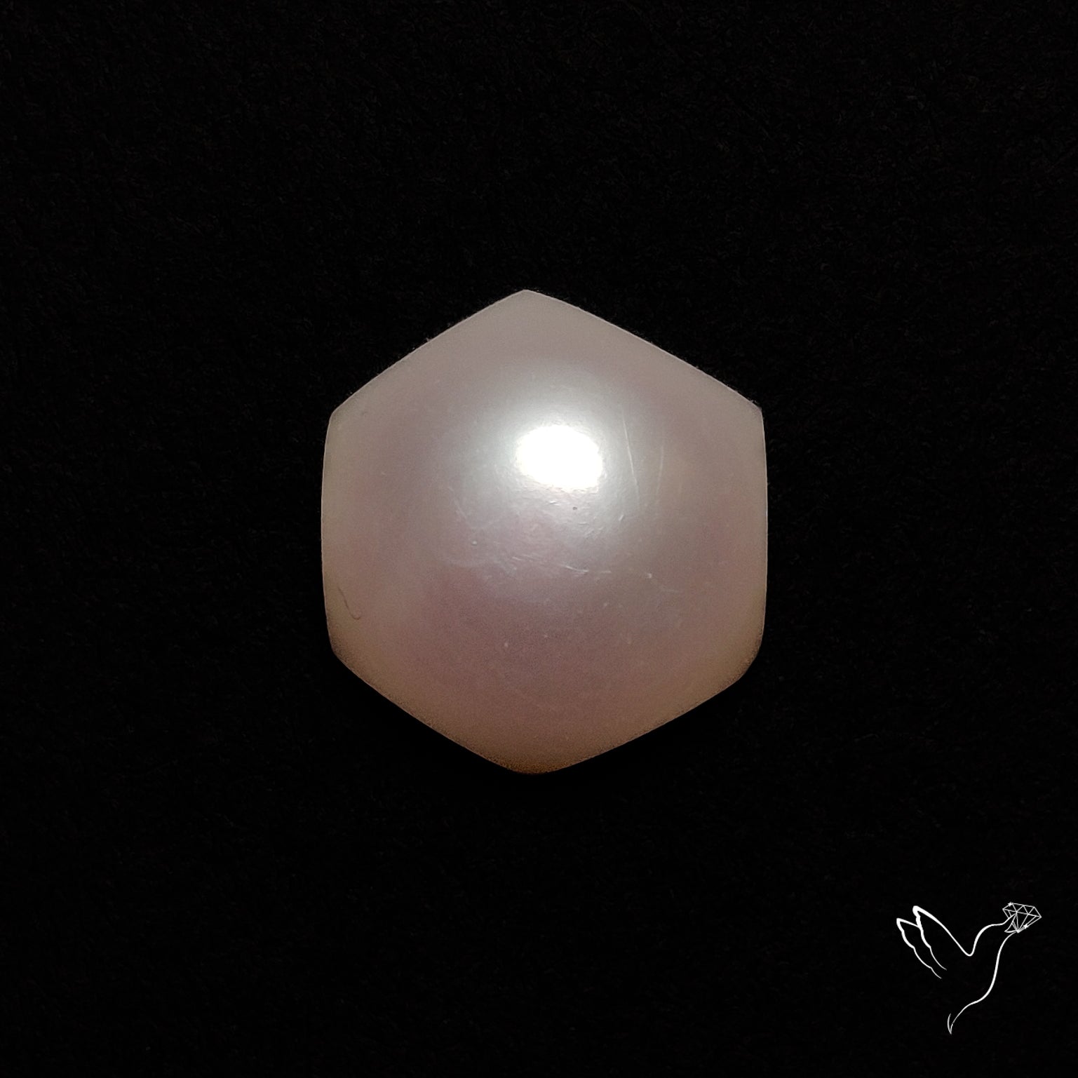 Freshwater Pearl Hexagon Cut