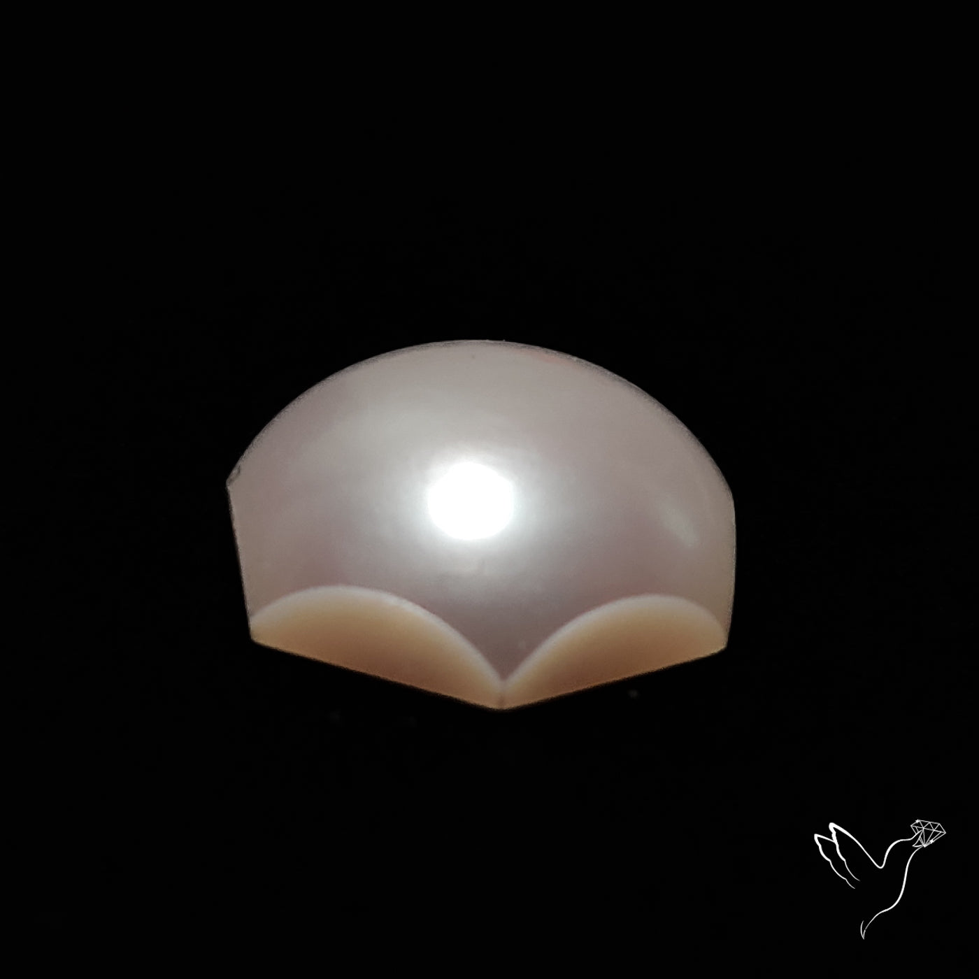 Freshwater Pearl Hexagon Cut