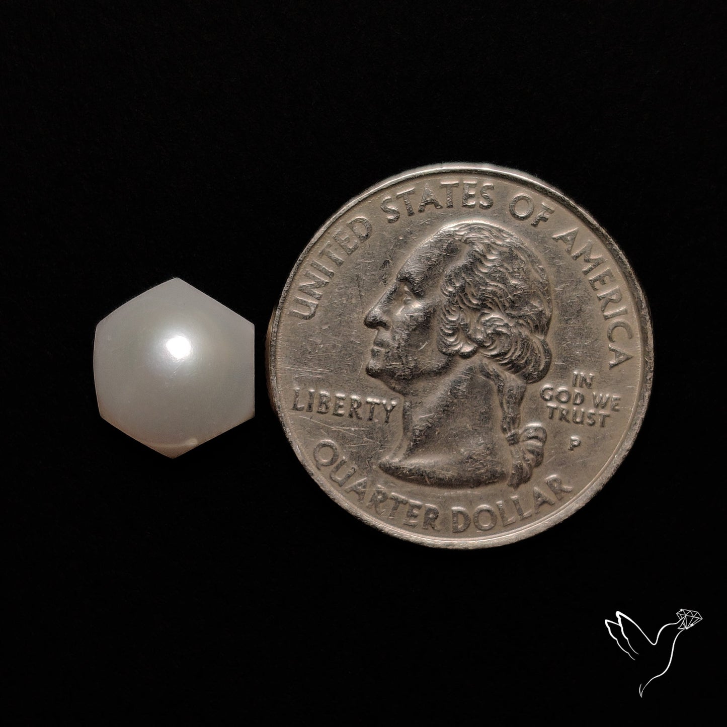 Freshwater Pearl Hexagon