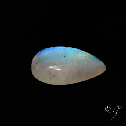 Rainbow Moonstone Large Cabochon High Grade