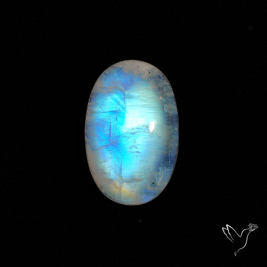 Rainbow Moonstone Cabochon High Grade