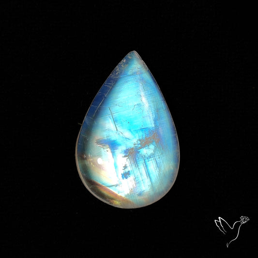 Rainbow Moonstone Cabochon High Grade