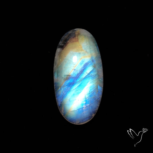 Rainbow Moonstone Cabochon High Grade