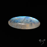 Rainbow Moonstone Large Cabochon High Grade