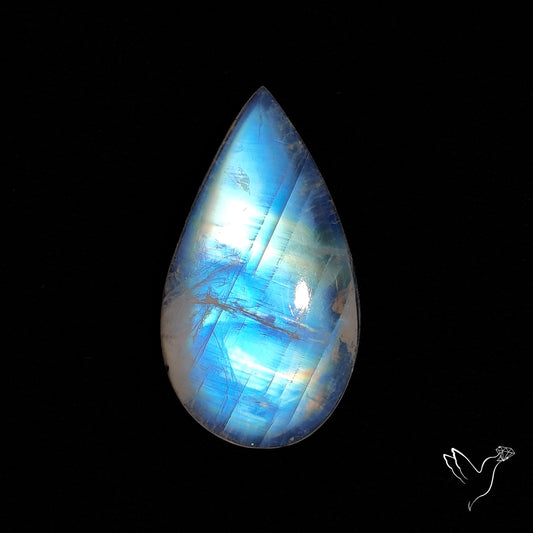 Rainbow Moonstone Cabochon High Grade