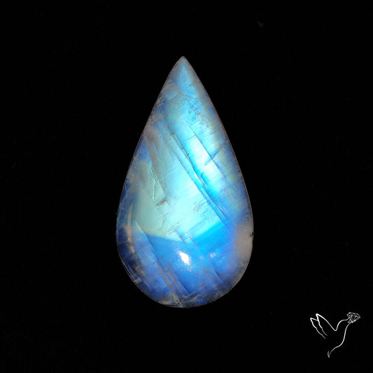 Rainbow Moonstone Cabochon High Grade