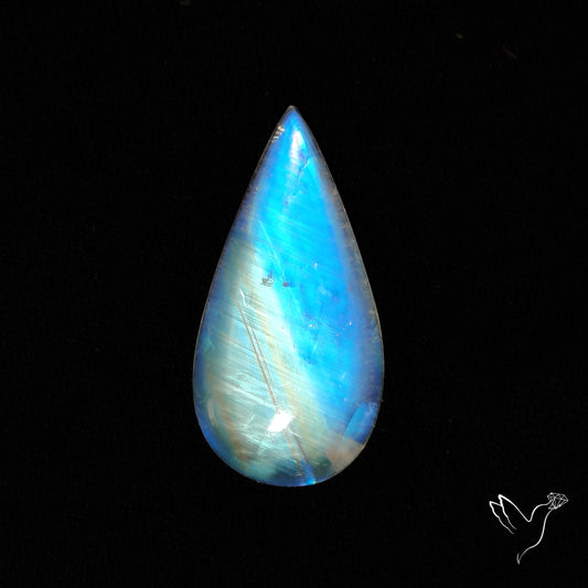 Rainbow Moonstone Cabochon High Grade