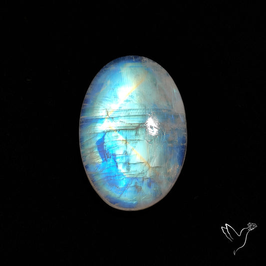 Rainbow Moonstone Cabochon High Grade