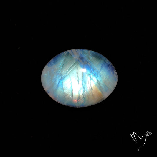 Rainbow Moonstone Cabochon High Grade