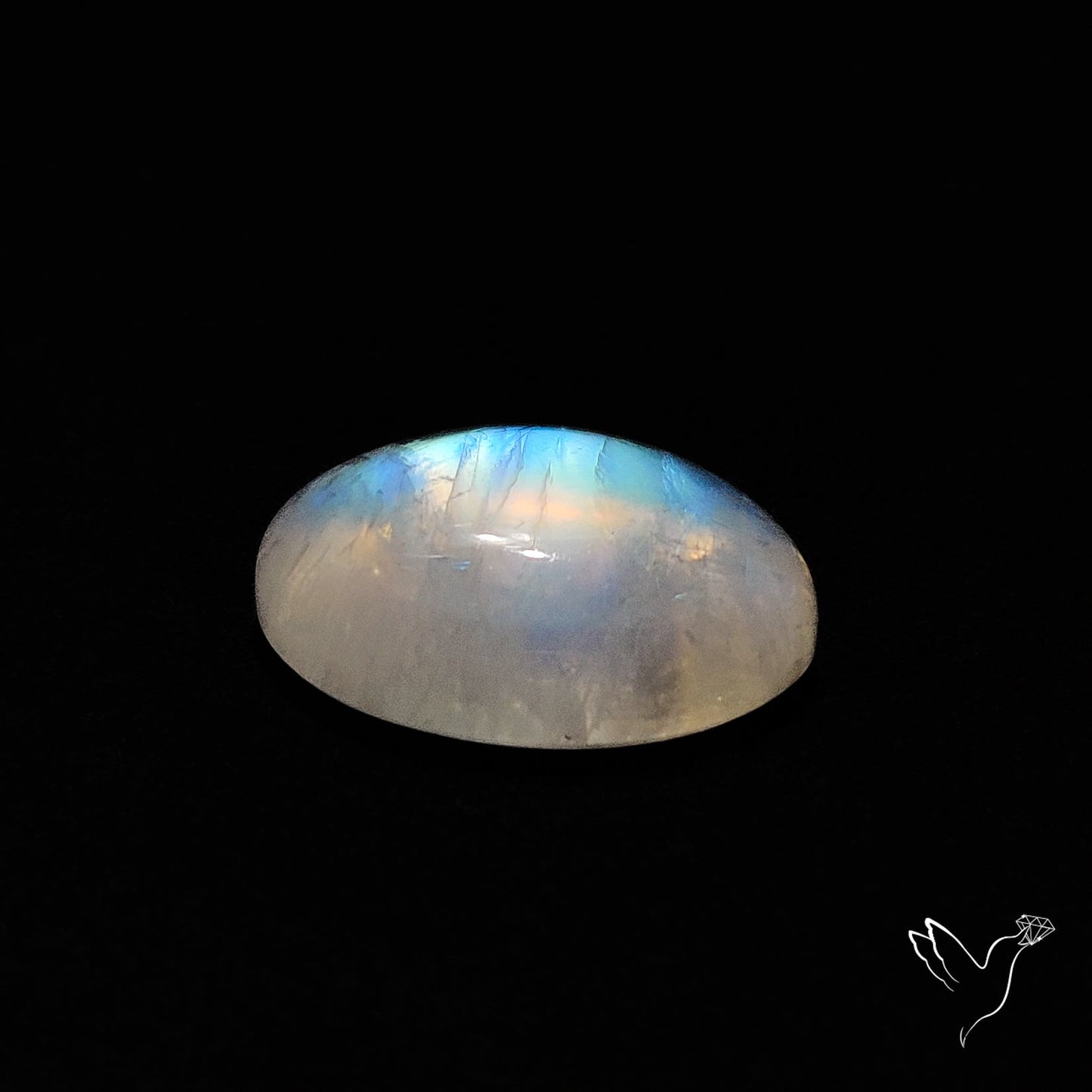 Rainbow Moonstone Cabochon High Grade