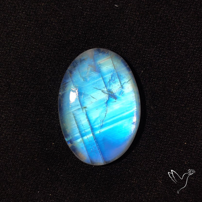 Rainbow Moonstone Cabochon High Grade