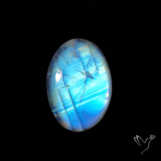 Rainbow Moonstone Cabochon High Grade