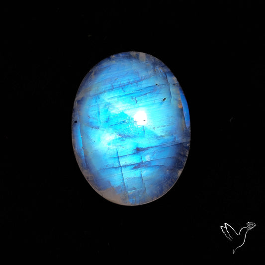 Rainbow Moonstone Cabochon High Grade