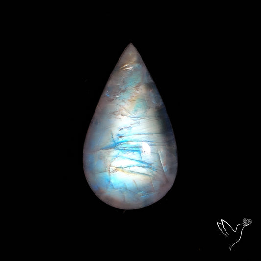 Rainbow Moonstone Cabochon High Grade
