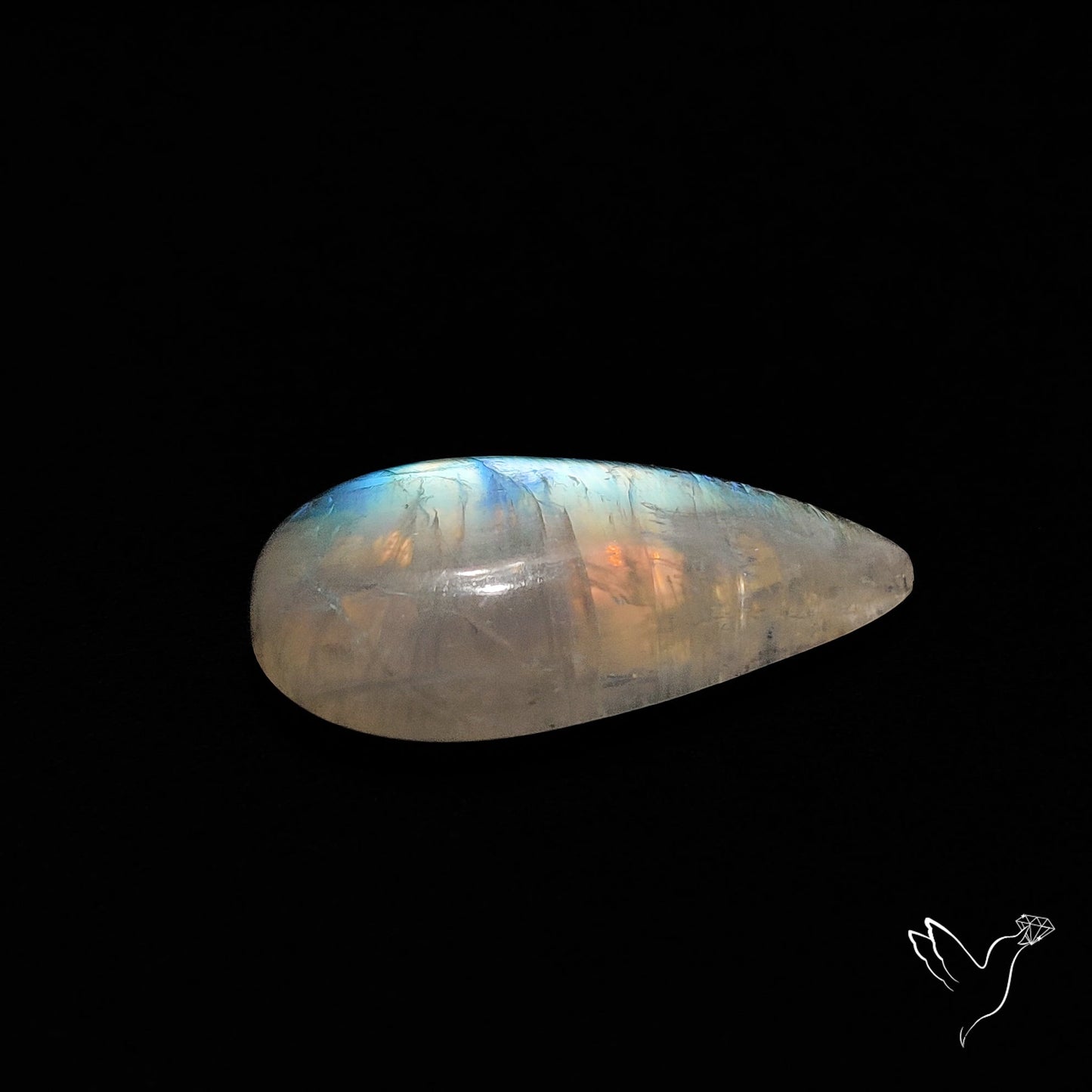 Rainbow Moonstone Cabochon High Grade