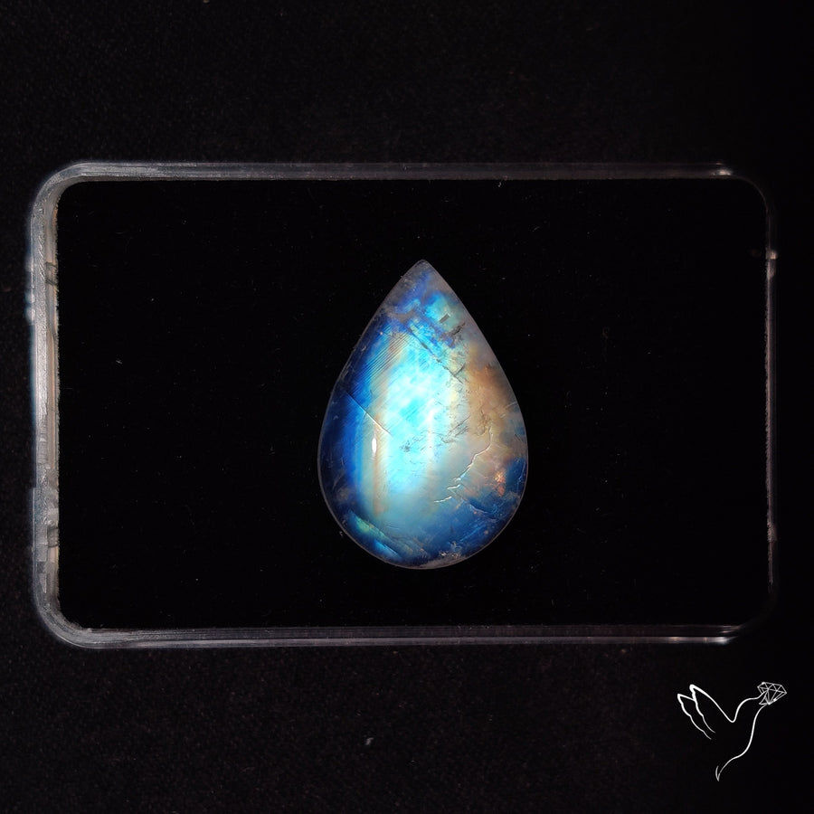 Rainbow Moonstone Cabochon High Grade