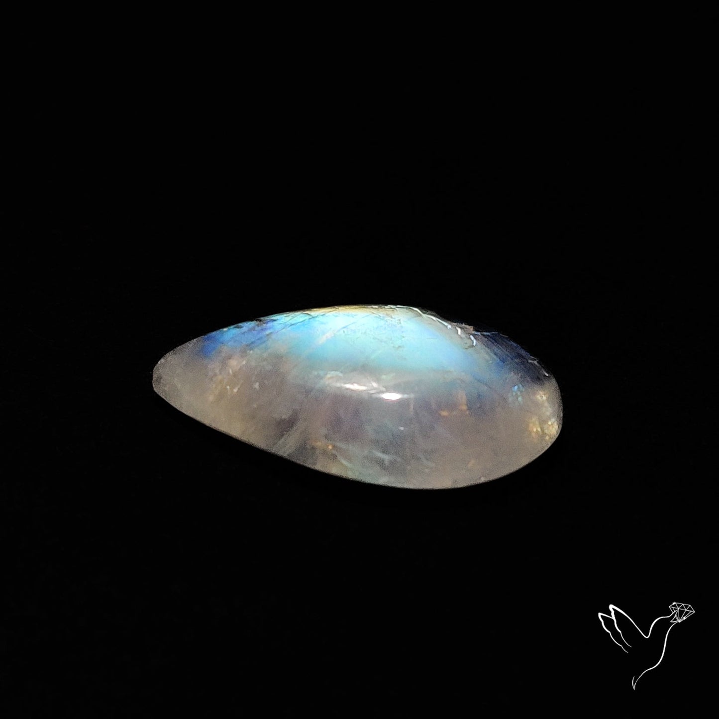 Rainbow Moonstone Cabochon High Grade