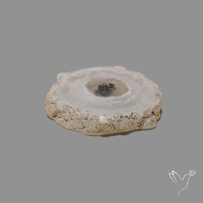 Solar Quartz Stalactite Slice