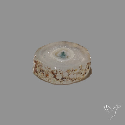 Solar Quartz Stalactite Slice