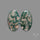 Moss Agate Pair