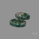 Moss Agate Pair