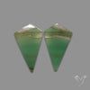 Gemmy Green Aventurine Pair
