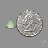 Aqua Chalcedony Cabochon Gemmy Blue-Green Aqua