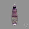 Purple Flourite With Mother Of Pearl Doublet