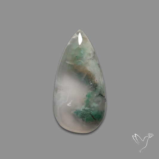 Aqua Chrysoprase Cabochon