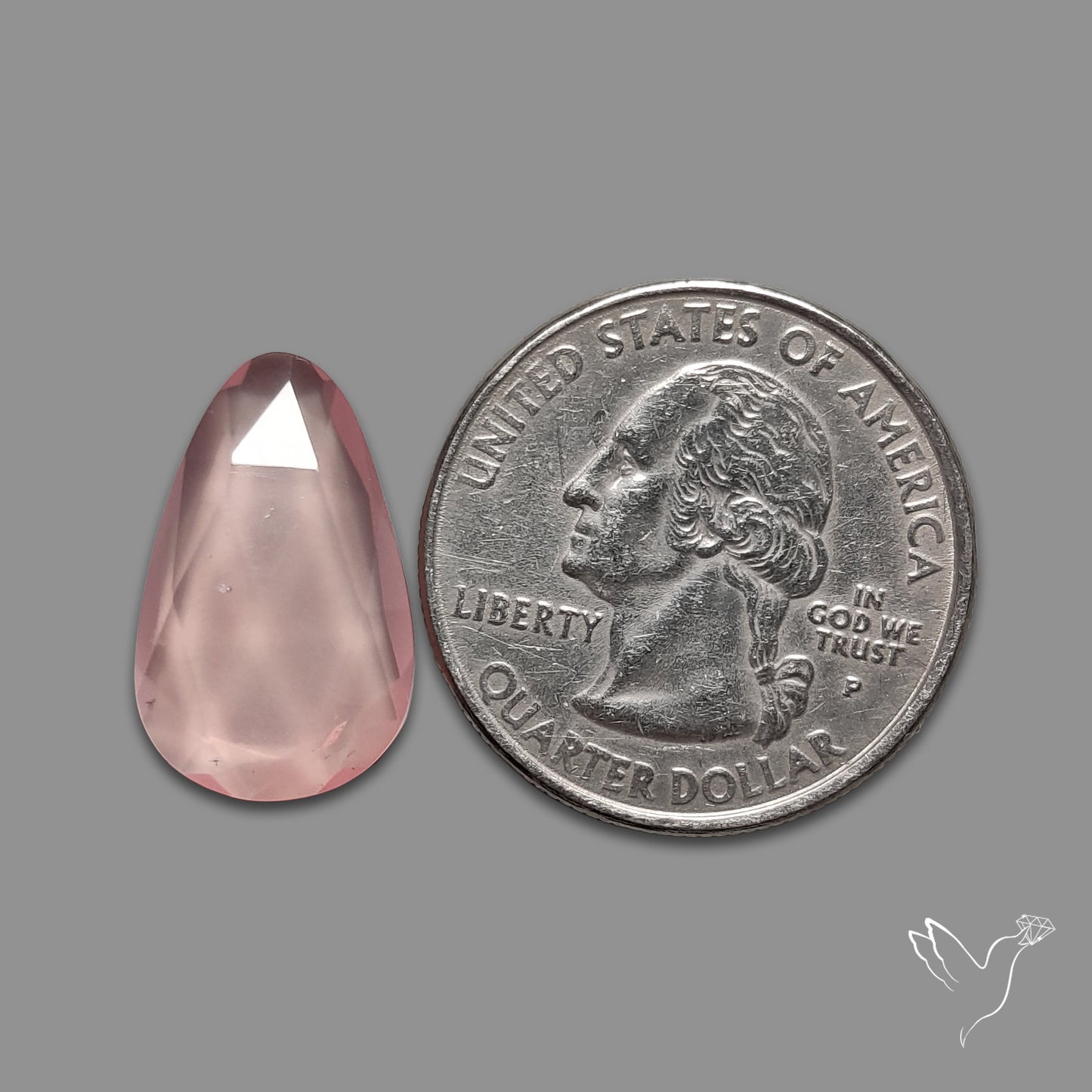 AAA Rose Cut Rose Quartz