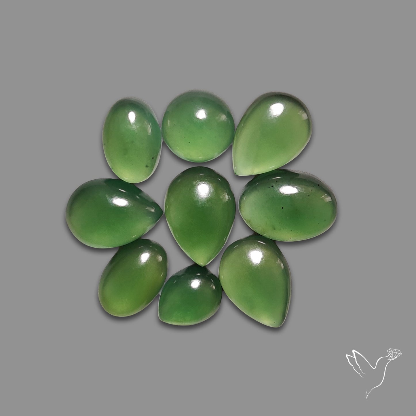 Gemmy Green Serpentine Lot