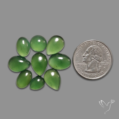 Gemmy Green Serpentine Lot