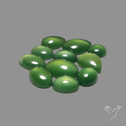 Gemmy Green Serpentine Lot