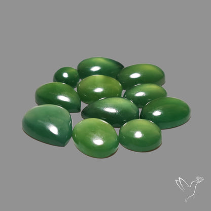 Gemmy Green Serpentine Lot