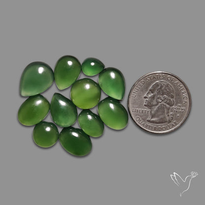 Gemmy Green Serpentine Lot