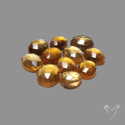Rose Cut Citrine Lot
