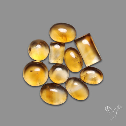 Citrine Cabochons Lot