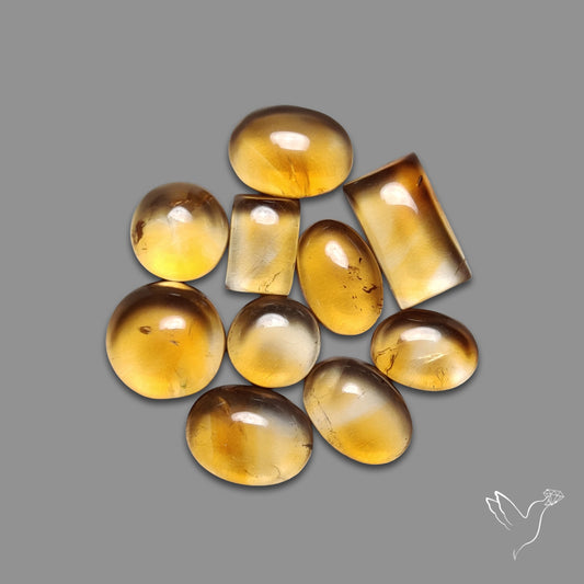 Citrine Cabochons Lot