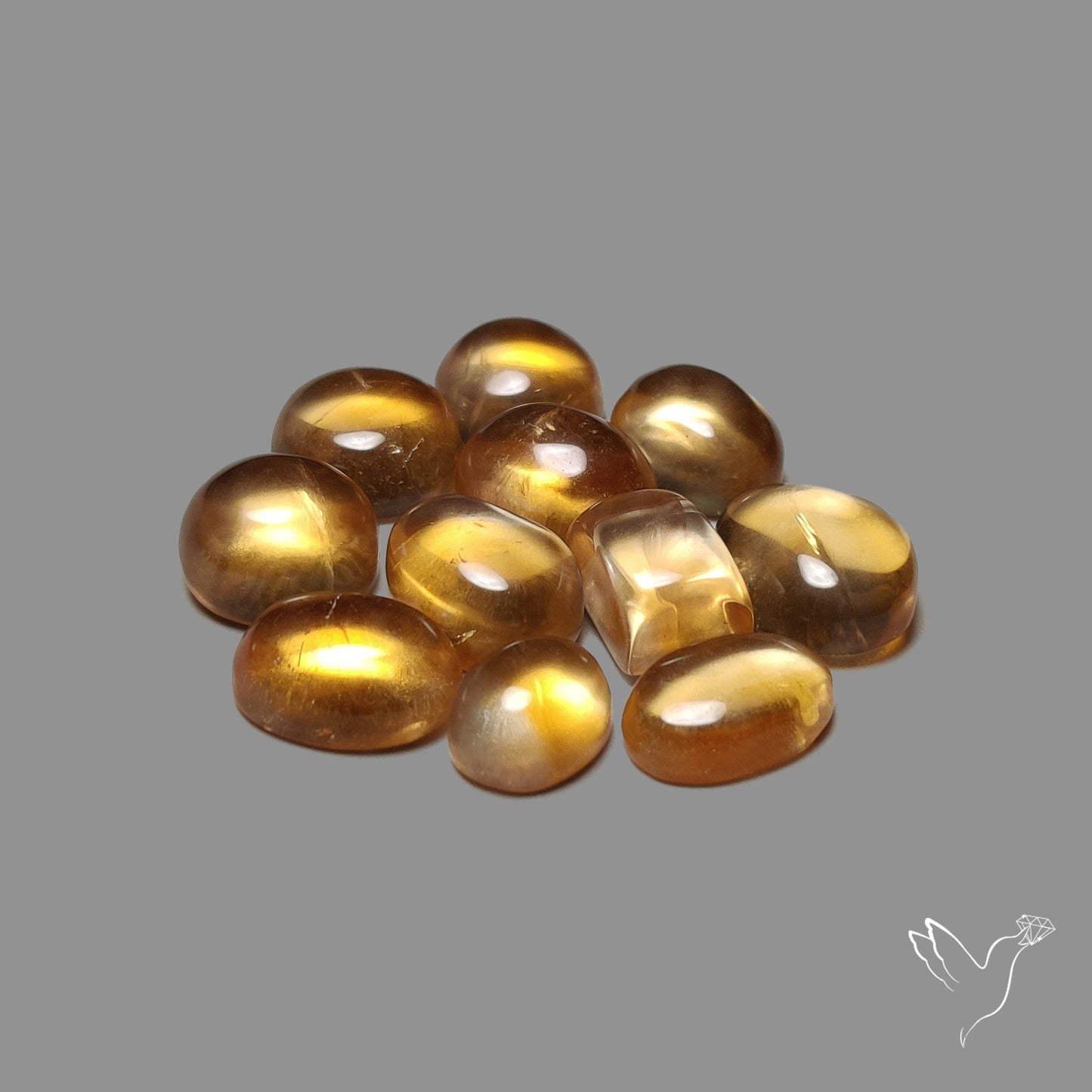 Citrine Cabochons Lot