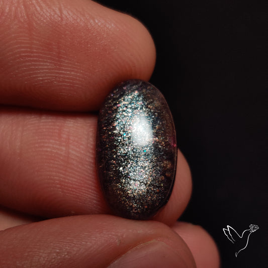 Buy Bloodshot Iolite In Sunstone Cabochon N46383 Online at GemstonesForSale