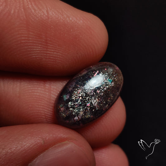 Buy Bloodshot Iolite In Sunstone Cabochon N46389 Online at GemstonesForSale