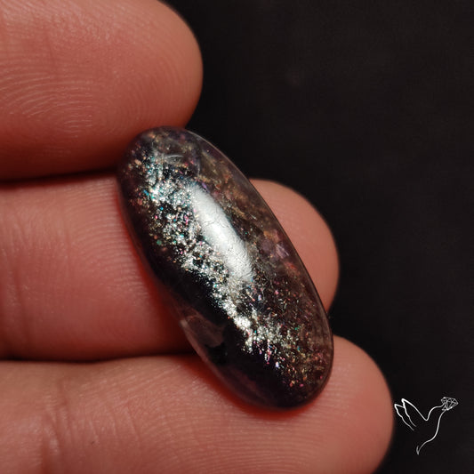Buy Bloodshot Iolite In Sunstone Cabochon N46396 Online at GemstonesForSale