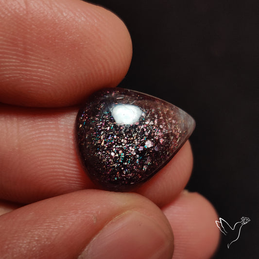 Buy Bloodshot Iolite In Sunstone Cabochon N46397 Online at GemstonesForSale